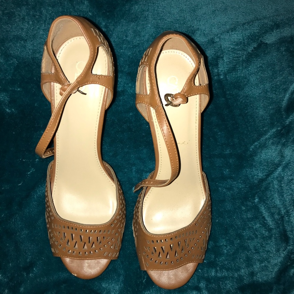 Brown women heels